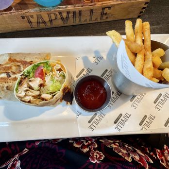 Tapville Social - CHICKEN-BACON-RANCH WRAP - Desserts Near Me - Pittsburgh, Pennsylvania