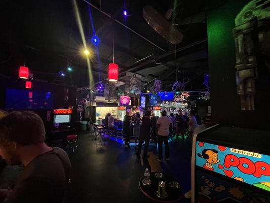 Player 1 Video Game Bar by null