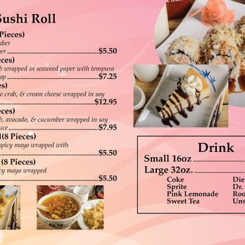 Hibachi Express - Sushi menu and drinks - Sushi Bars Near Me - Pineville, Louisiana