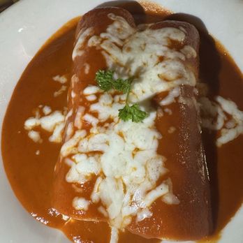 Red Iguana - Mango Enchiladas - Mexican Near Me - Salt Lake City, Utah