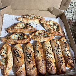 Fatayer - Mini pies of cheese and Olive & cheese