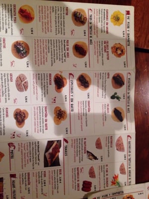 Menu photo 1 Tacos Chapultepec Madrid, M