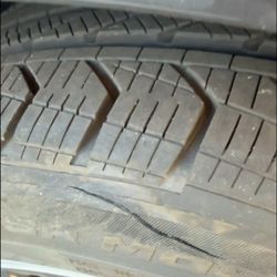 Spa Tech Institute - Plymouth Salon - Slashed tire