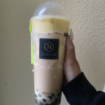 Junenov Tea - Crème brûlée latte - Bubble Tea Near Me - Pleasant Hill, California Junenov Tea - Crème brûlée latte - Bubble Tea Near Me - Pleasant Hill, California