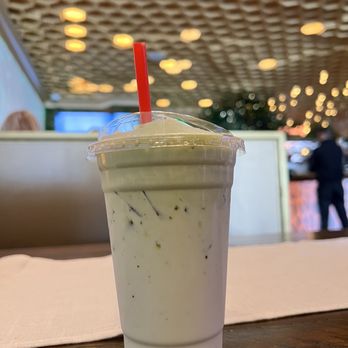 Honeybees - Lavender milk with matcha - Coffee & Tea Near Me - San Diego, California Honeybees - Lavender milk with matcha - Coffee & Tea Near Me - San Diego, California