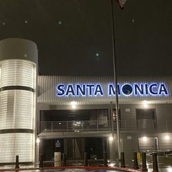 Santa Monica Airport - Drove in the rain From SF to LA Traffic was insane Every mile a gain Here, can't complain! @Santa Monica Airport CA Thur 2/6/25