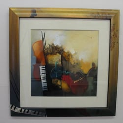 Hand painted frame