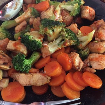 Hasaki Grill - Hibachi chicken and veggies no rice - Sushi Bars Near Me - Charlotte, North Carolina