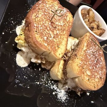The Breakfast Spot - Steak and egg sandwich on garlic bread - Breakfast & Brunch Near Me - Lake George, New York The Breakfast Spot - Steak and egg sandwich on garlic bread - Breakfast & Brunch Near Me - Lake George, New York