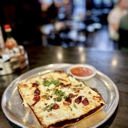 Community Pie - Downtown - Detroit Style Spicy Bianca Pizza