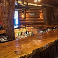 Howling Coyote Roadhouse - Gorgeous live edge bar