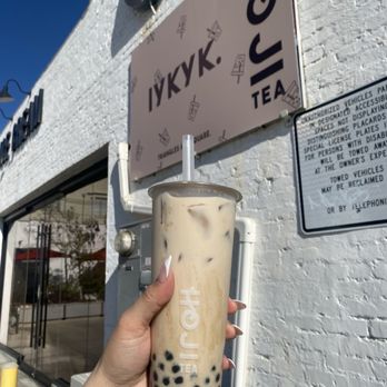 HOJI Tea Community - Jaded Petal Milk Tea (added on boba) - Bubble Tea Near Me - Pasadena, California HOJI Tea Community - Jaded Petal Milk Tea (added on boba) - Bubble Tea Near Me - Pasadena, California