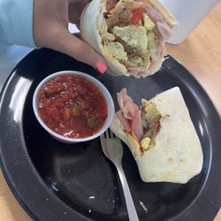 Capuana’s Courtview Delicatessen - Best breakfast wrap around!