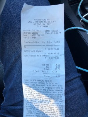 Wireless Toyz - Trop/Pecos