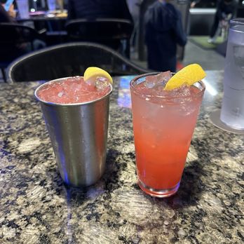 Topgolf - Strawberry Mule & Spiked Strawberry Lemonade - Golf Near Me - San Jose, California