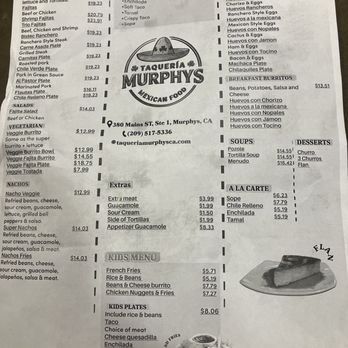 Taqueria Murphy’s - Mexican Near Me - Murphys, California Taqueria Murphy’s - Mexican Near Me - Murphys, California