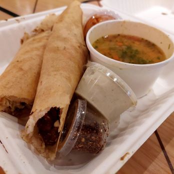 Sterling Food Hall - Chole dosa wrap - Food Court Near Me - Chicago, Illinois Sterling Food Hall - Chole dosa wrap - Food Court Near Me - Chicago, Illinois