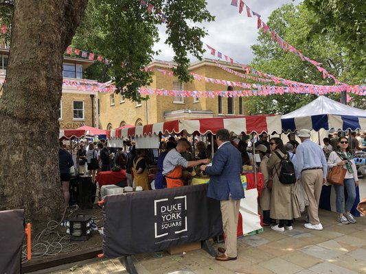 Duke of York Square Food Market by null