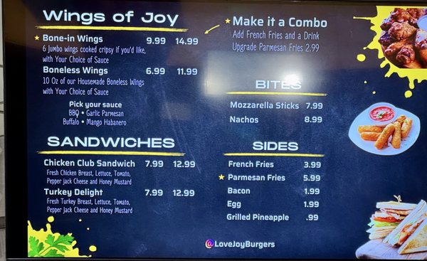Joy Burgers by null