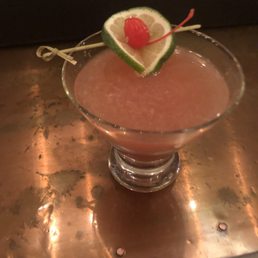 Sweet cocktail that I asked the bartender to make. It was delicious