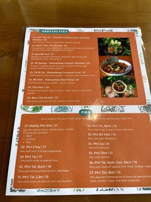 Menu photo 7 Pho Mekha Astoria, OR