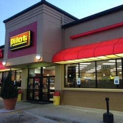 Pilot Travel Center - Pilot building has Wendy's and Subway