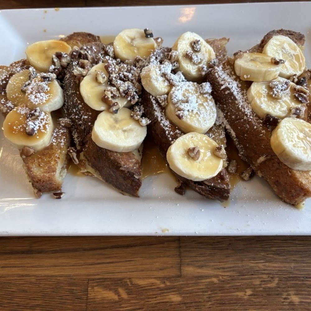 Over Easy - Surprise - Banana Nut French Toast - Breakfast & Brunch Near Me - Surprise, Arizona Over Easy - Surprise - Banana Nut French Toast - Breakfast & Brunch Near Me - Surprise, Arizona
