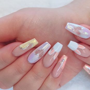 Glam Chateau - Easter nails - Nail Salons Near Me - Westminster, California