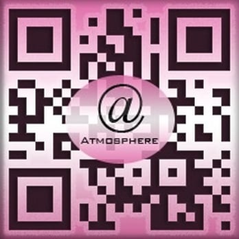 Atmosphere - a qr code on a pink background - New American Near Me - Loganville, Georgia Atmosphere - a qr code on a pink background - New American Near Me - Loganville, Georgia