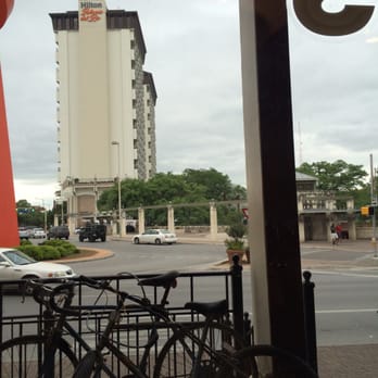 McDonald's - Window seating and the hilton hotel outside of downtown! - Fast Food Near Me - San Antonio, Texas McDonald's - Window seating and the hilton hotel outside of downtown! - Fast Food Near Me - San Antonio, Texas