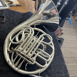 Moore Music Repair - Beautiful job of making my tarnished horn silver again!