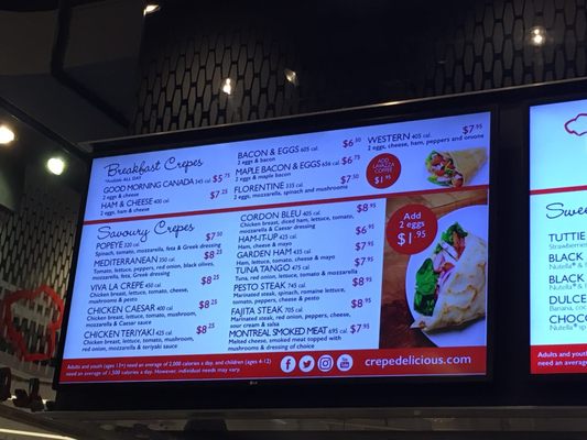 Menu photo 1 Crepe Delicious Ottawa, ON Menu photo 1 Crepe Delicious Ottawa, ON