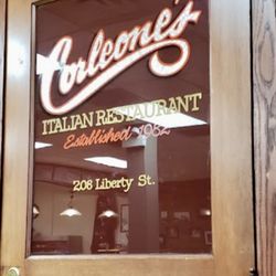 Corleone's Italian Restaurant - Door inside of Restaurant
