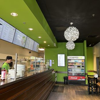 The Chopped Leaf - Order and pick up counter. - Salad Near Me - Calgary, Alberta The Chopped Leaf - Order and pick up counter. - Salad Near Me - Calgary, Alberta