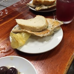 Montadito de pollo