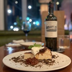 Rigo - Basque cheese cake - dense like a New York cheese cake, instead of creamy and soft as a Basque cheesecake