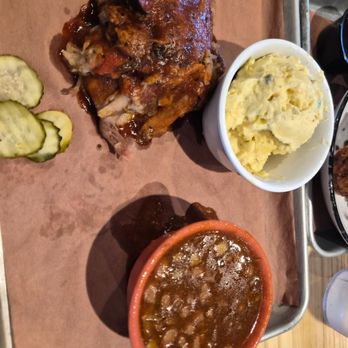 Jim 'N Nick's Bar-B-Q - Pulled pork, baked beans and potato salad - Barbeque Near Me - Augusta, Georgia Jim 'N Nick's Bar-B-Q - Pulled pork, baked beans and potato salad - Barbeque Near Me - Augusta, Georgia