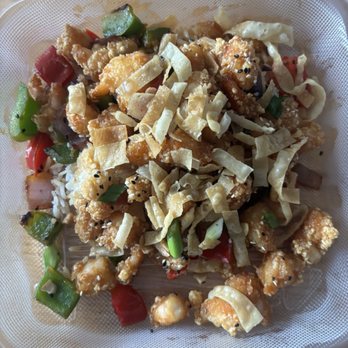 Buck & Honey's - Dragon Shrimp Bowl - American Near Me - Monona, Wisconsin