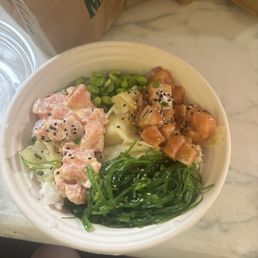Salmon Poke Bowl Salmon Poke Bowl