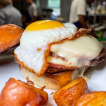 Freddy J's Bar & Kitchen - a bacon and egg sandwich - Gastropubs Near Me - Mays Landing, New Jersey Freddy J's Bar & Kitchen - a bacon and egg sandwich - Gastropubs Near Me - Mays Landing, New Jersey