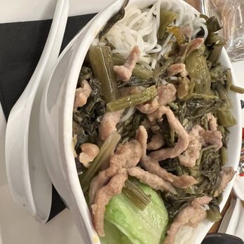 Cha Kee - Preserved veggie with shredded pork and vermicelli - Chinese Near Me - New York, New York