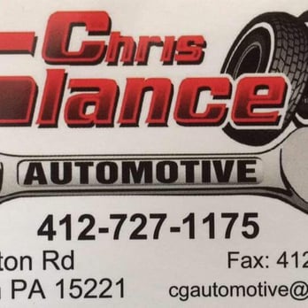 Chris Glance Automotive - Auto Repair Near Me - Pittsburgh, Pennsylvania Chris Glance Automotive - Auto Repair Near Me - Pittsburgh, Pennsylvania