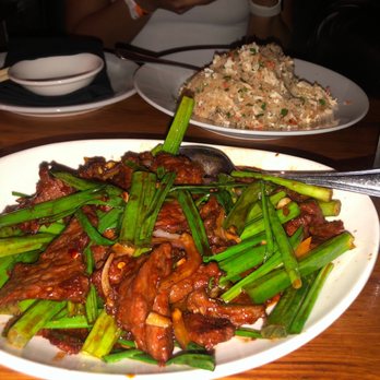 Wokcano - Mongolian Beef and Crab Fried Rice - Chinese Near Me - Los Angeles, California Wokcano - Mongolian Beef and Crab Fried Rice - Chinese Near Me - Los Angeles, California