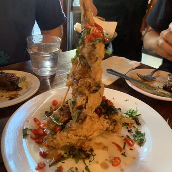 Nue - Chengdu Spicy Jumbo Chicken Wings - Tapas/Small Plates Near Me - Seattle, Washington