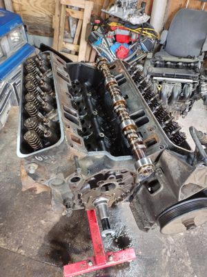 Impala engine rebuild - This was an old Impala full engine rebuild. New crank, new bearings, new cam, new timing chain, new gear, all new gaskets. Impala engine rebuild - This was an old Impala full engine rebuild. New crank, new bearings, new cam, new timing chain, new gear, all new gaskets.