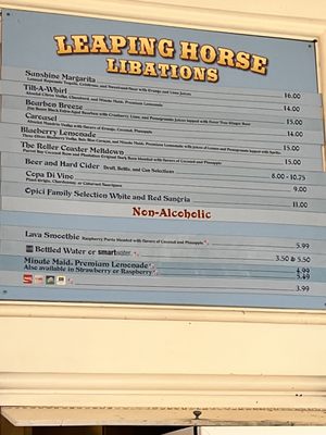 Menu photo 2 Leaping Horse Libations Lake Buena Vista, FL Menu photo 2 Leaping Horse Libations Lake Buena Vista, FL