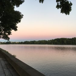 Vandenberg Esplanade - Sunset on the Merrimack. Sublime.