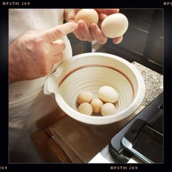 Tig Áine - Showing us the different types of eggs
