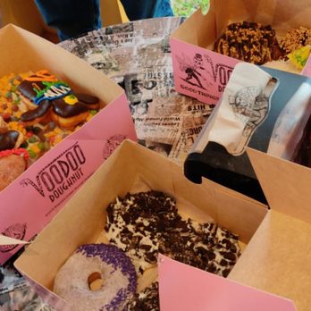 Voodoo Doughnut - Mega Birthday Order - Donuts Near Me - Houston, Texas Voodoo Doughnut - Mega Birthday Order - Donuts Near Me - Houston, Texas