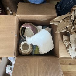 FedEx Office Print & Ship Center - Broken pottery specially made for a gift for someone. Disappointed at best.